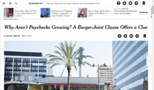 Insider take: Restaurant Labor Laws: Intra-franchisees and non-compete clauses