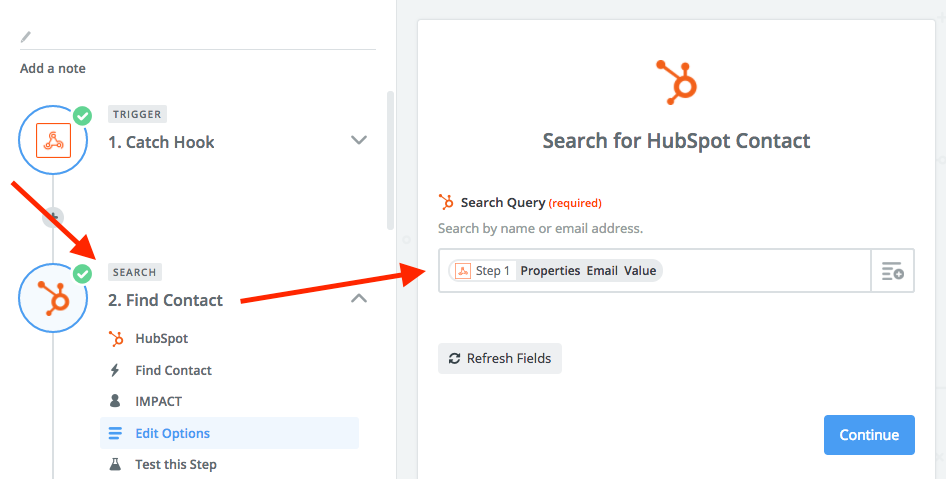 hubspot airtable zapier integration