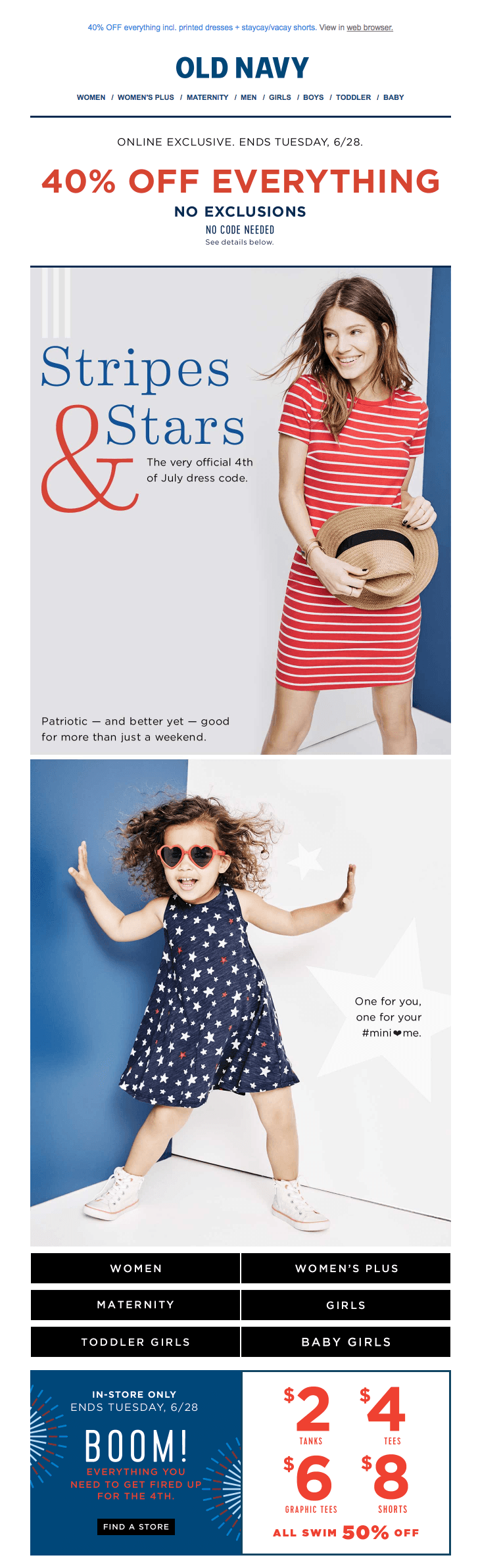 old navy fourth of july baby