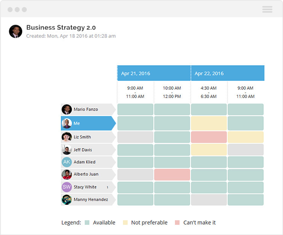 Top 6 meeting scheduler apps tools to improve your productivity
