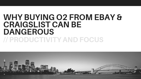 why buying O2 fro Ebay & Craigslist can be dangerous