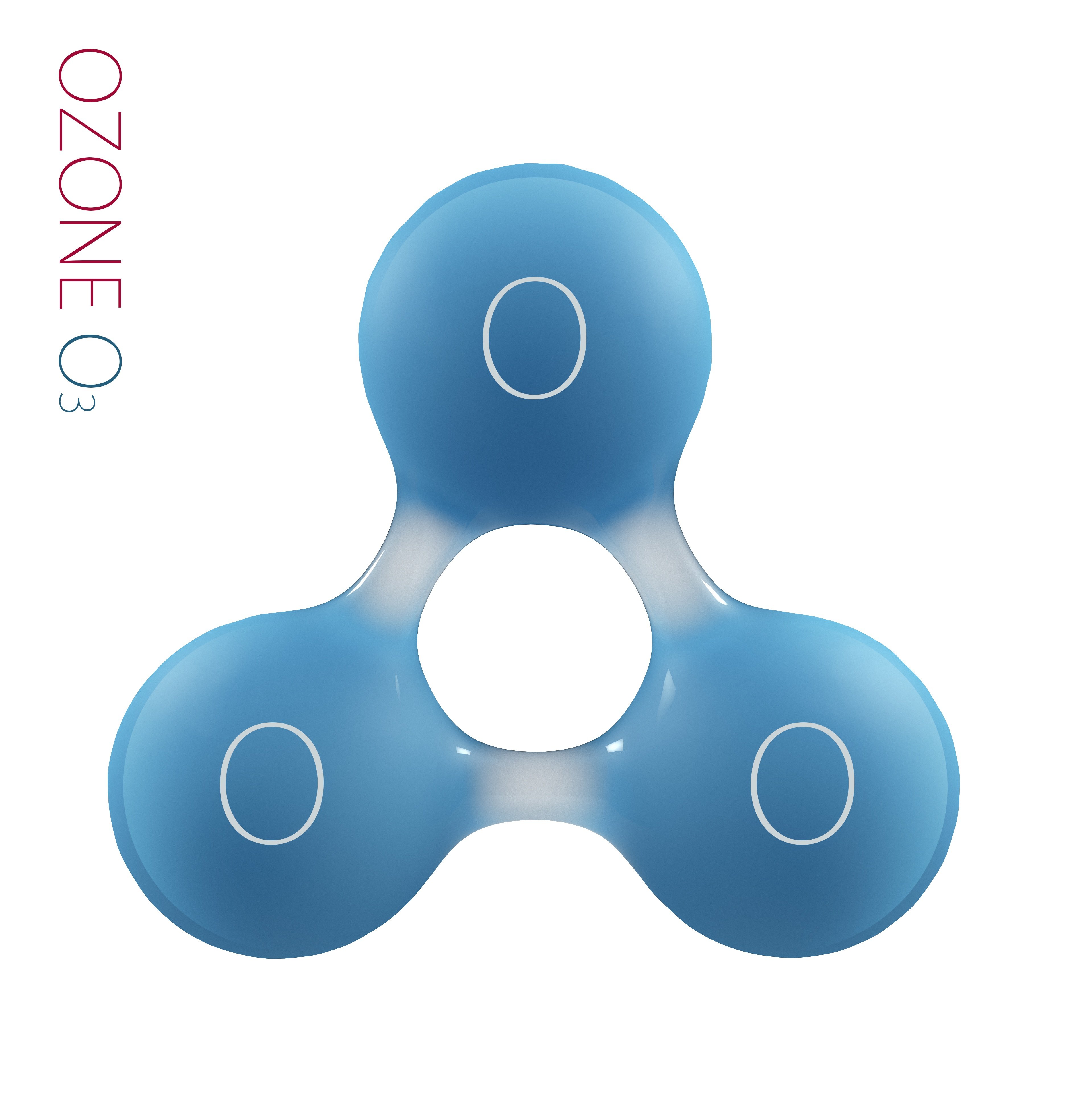 Ozone (O3) atom