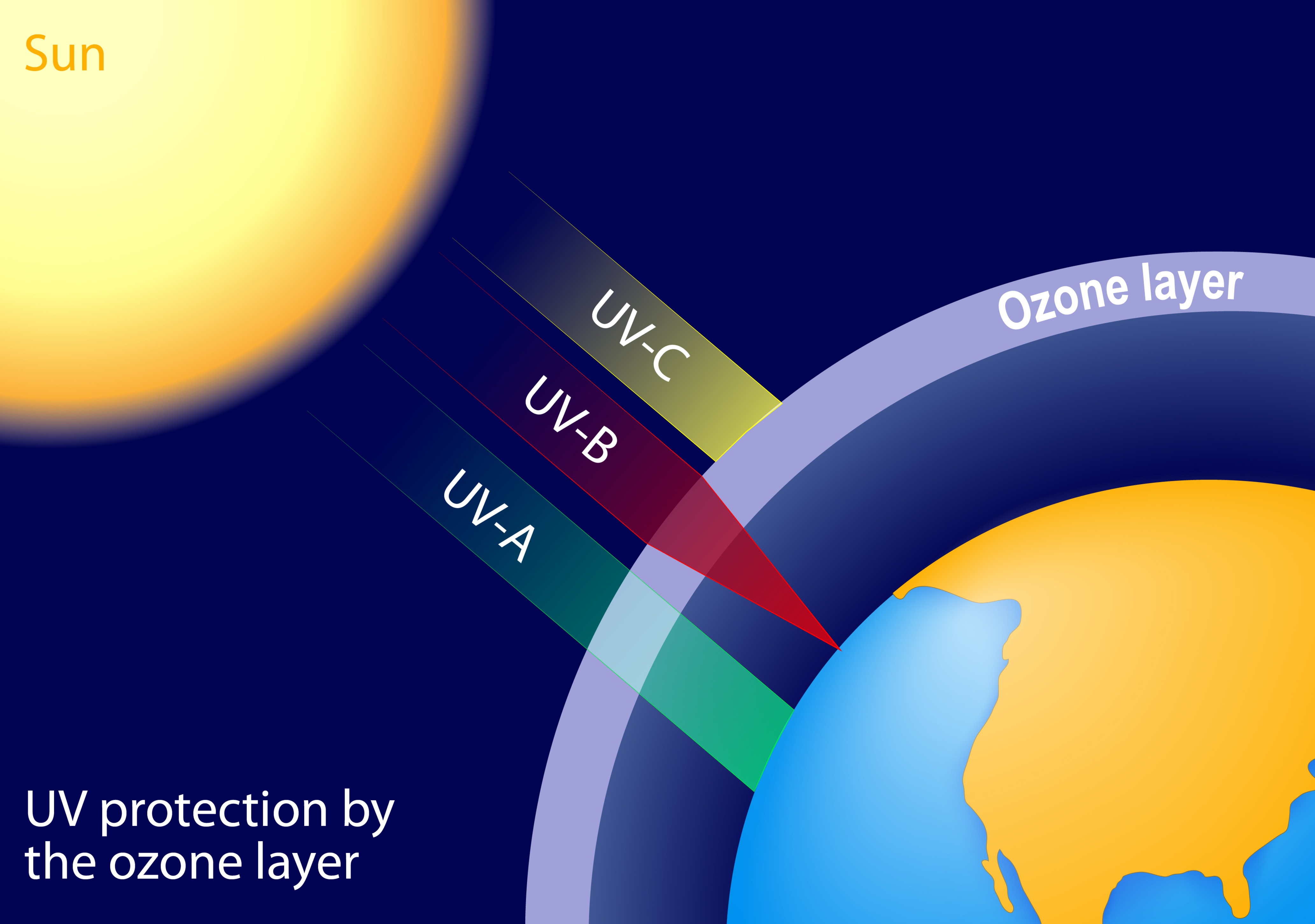 Ozone and UV rays