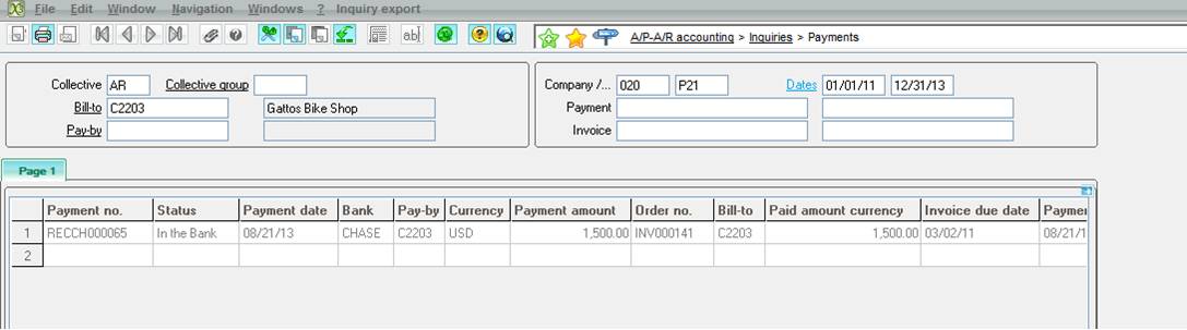 Sage ERP X3 Invoice Balance Incorrect