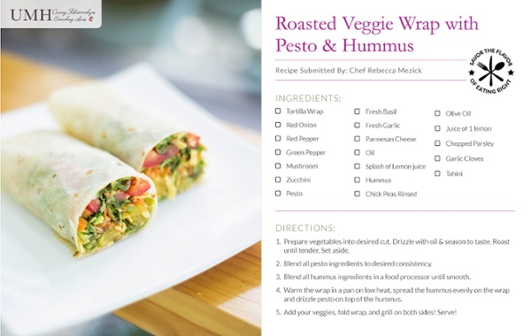 folding recipe cards