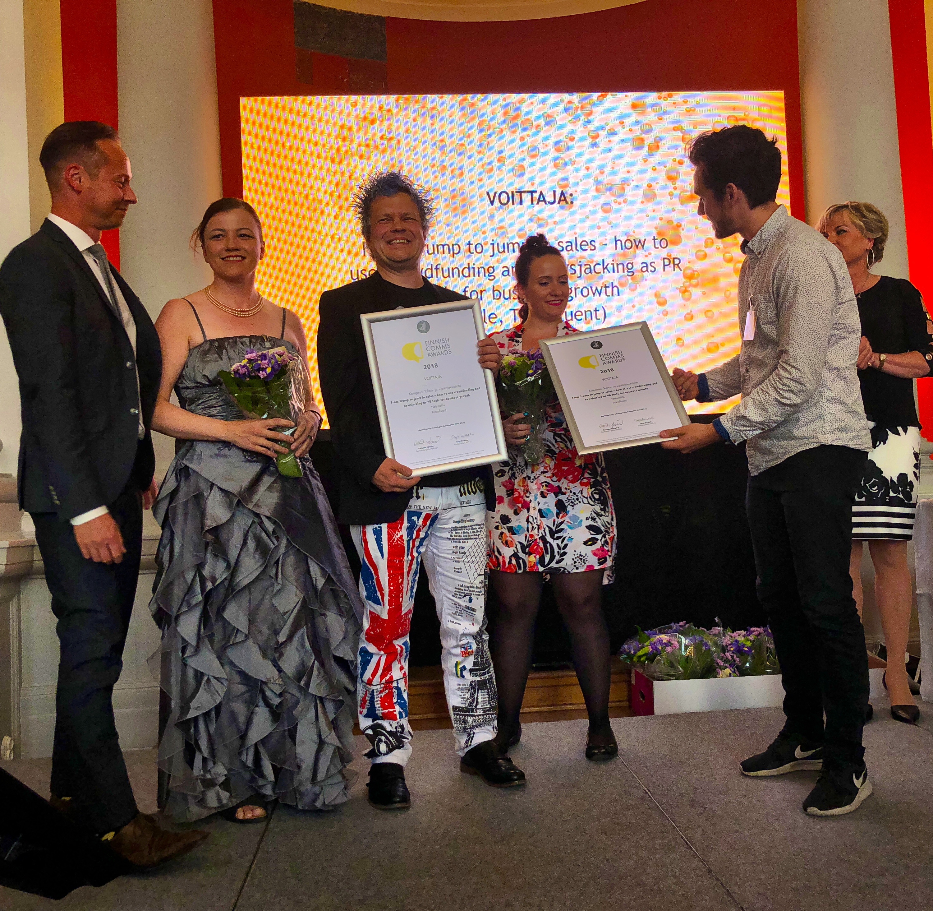 FinnishCommsAwards_Transfluent_stage