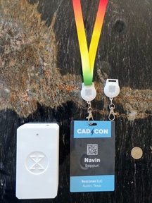 beacon -hardware-size-badge-attendee tracking