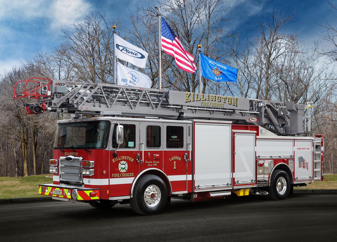 Enforcer Aerial delivered to Killington Fire Department