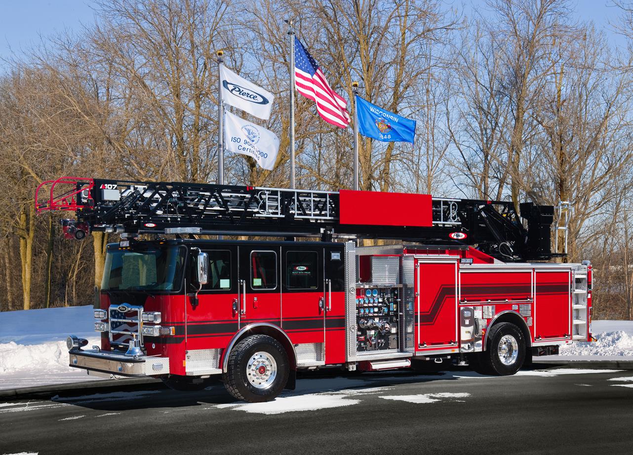 Enforcer Aerial delivered to East Longmeadow Fire Department