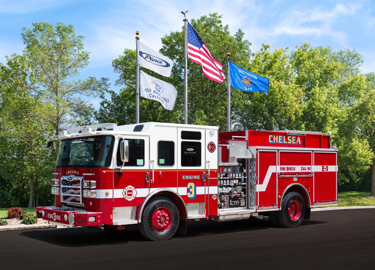 Enforcer Pumper delivered to Chelsea Fire Department