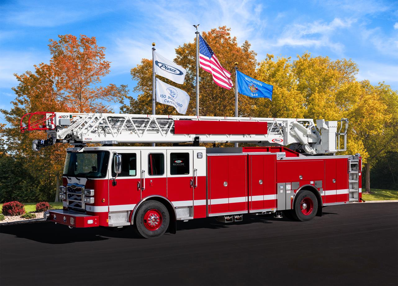 Enforcer Aerial delivered to Shirley Fire Department