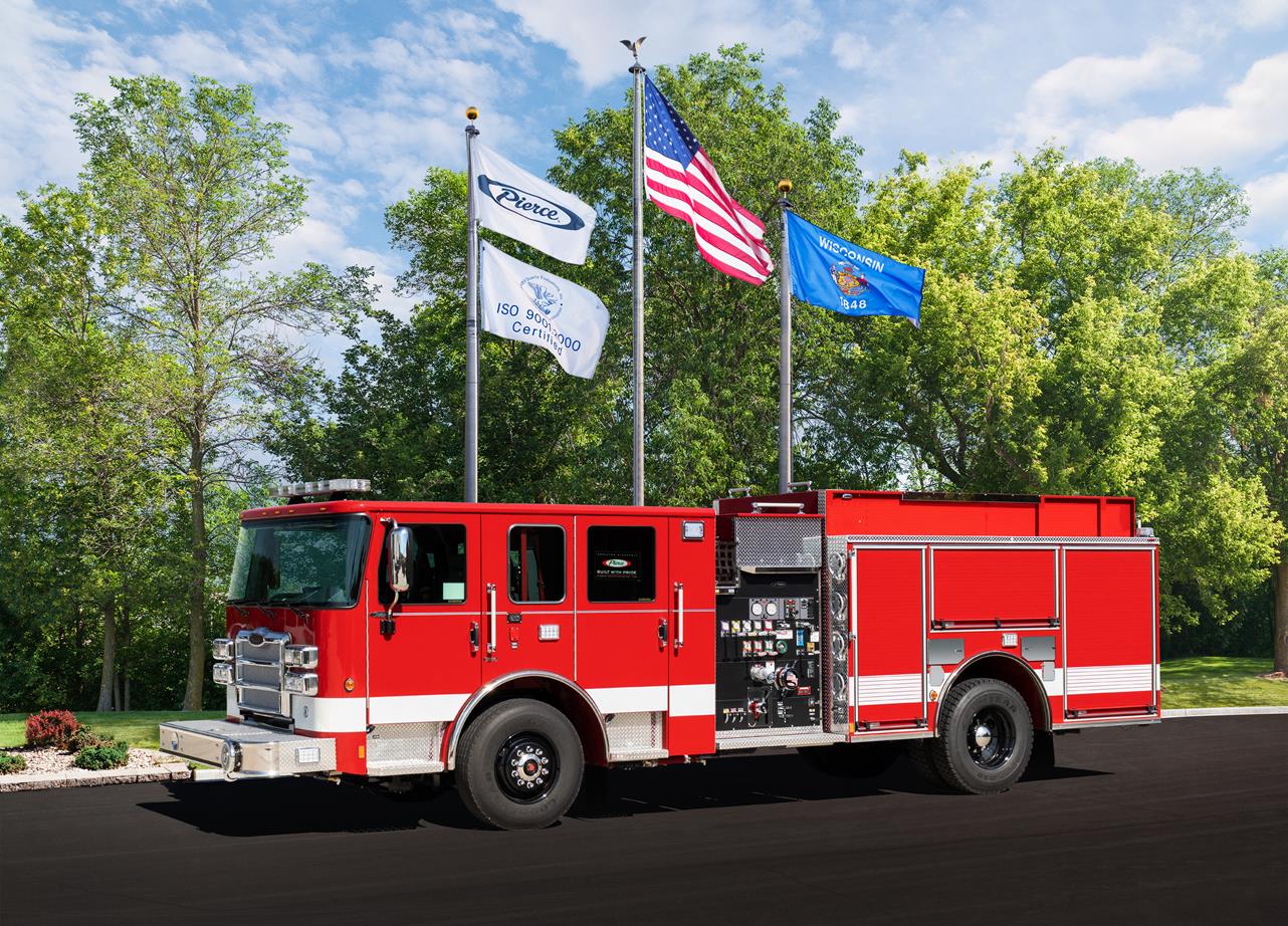 Enforcer Pumper delivered to Mansfield Fire Department