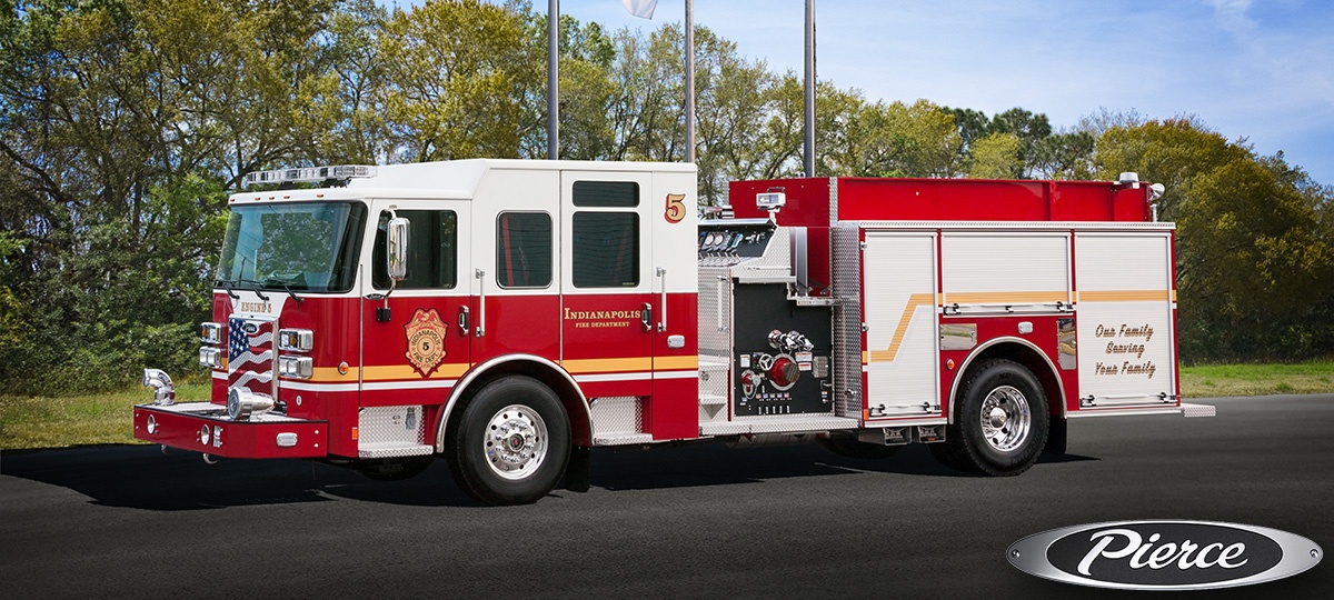 Indianapolis Fire Department - Pumper – Pumper | Pierce | Indianapolis, Indiana