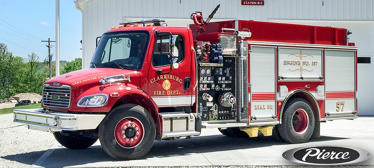 Clarksburg Volunteer Fire Department - Pumper – Pumper | Pierce | Greensburg, Indiana