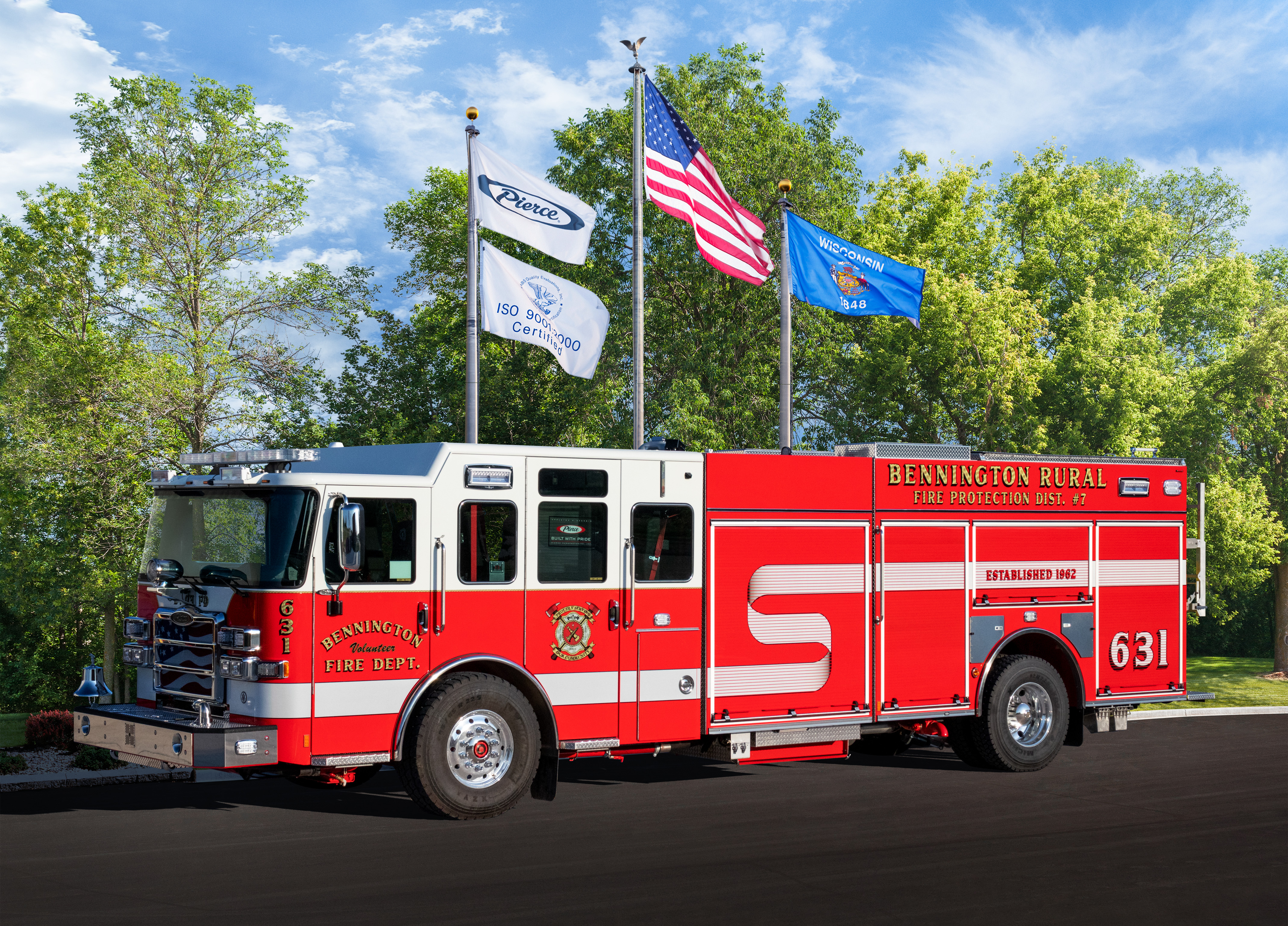 Bennington Fire & Rescue - Pumper – Pumper | Pierce | Bennington, Nebraska