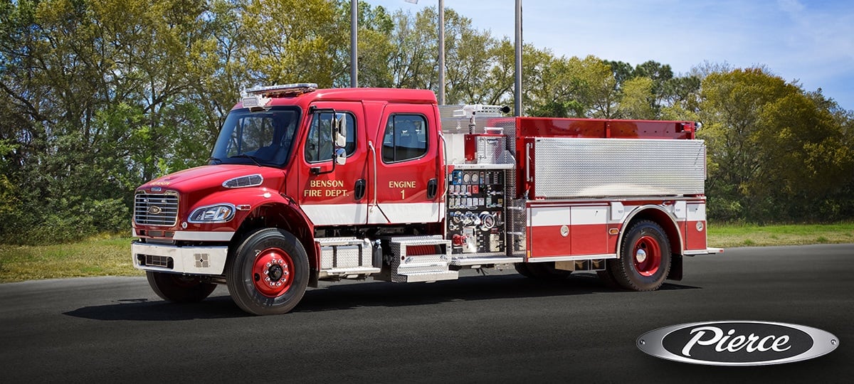Freightliner Tanker delivered to Benson Volunteer Fire Department
