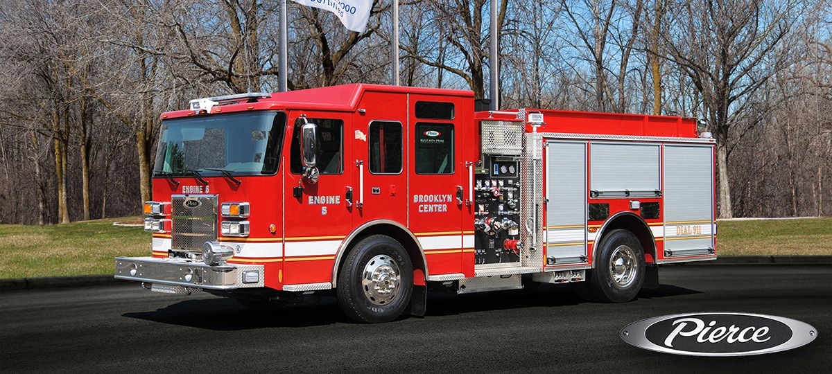 Brooklyn Center Fire Dept - Pumper – Pumper | Pierce | Brooklyn Center, Minnesota