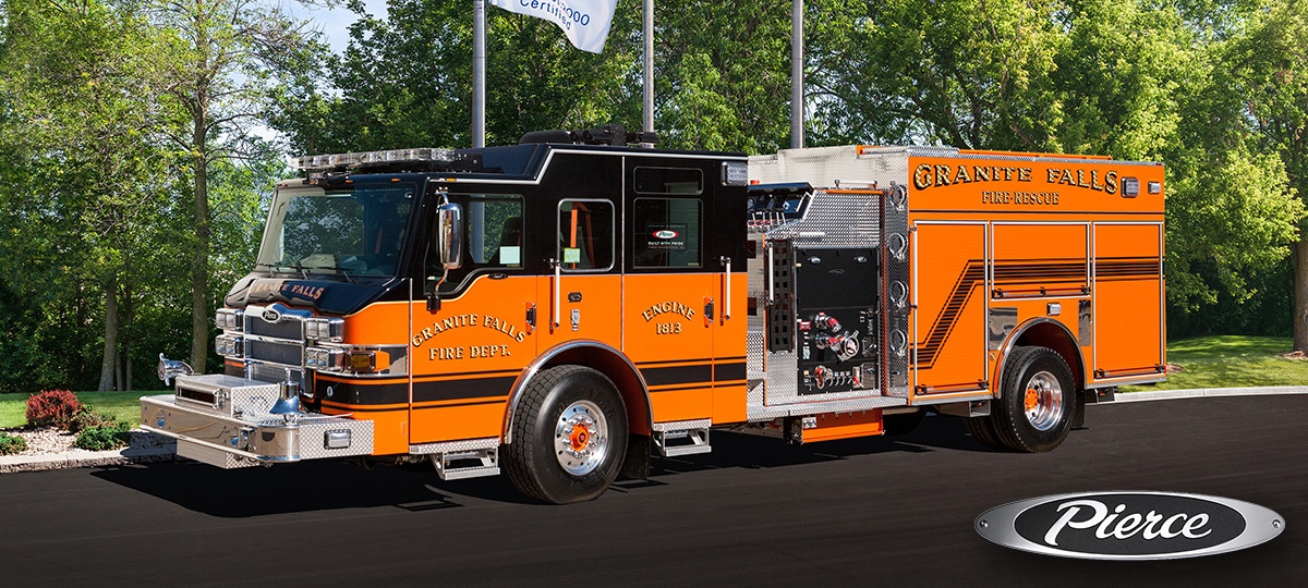 Granite Falls Fire department - Pumper – Pumper | Pierce | Granite falls, Minnesota