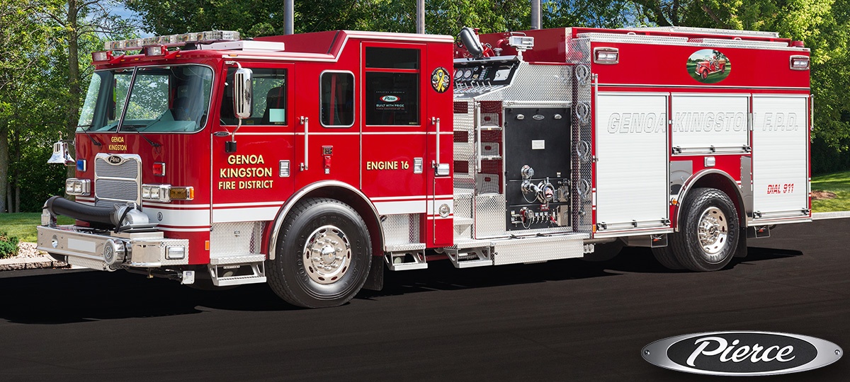 Genoa-Kingston Fire Protection District - Pumper – Pumper | Pierce | Genoa, Illinois