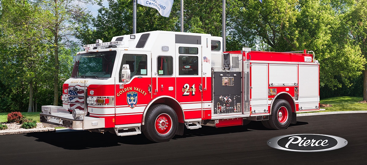 Golden Valley Fire Dept - Pumper – Pumper | Pierce | Golden Valley, Minnesota