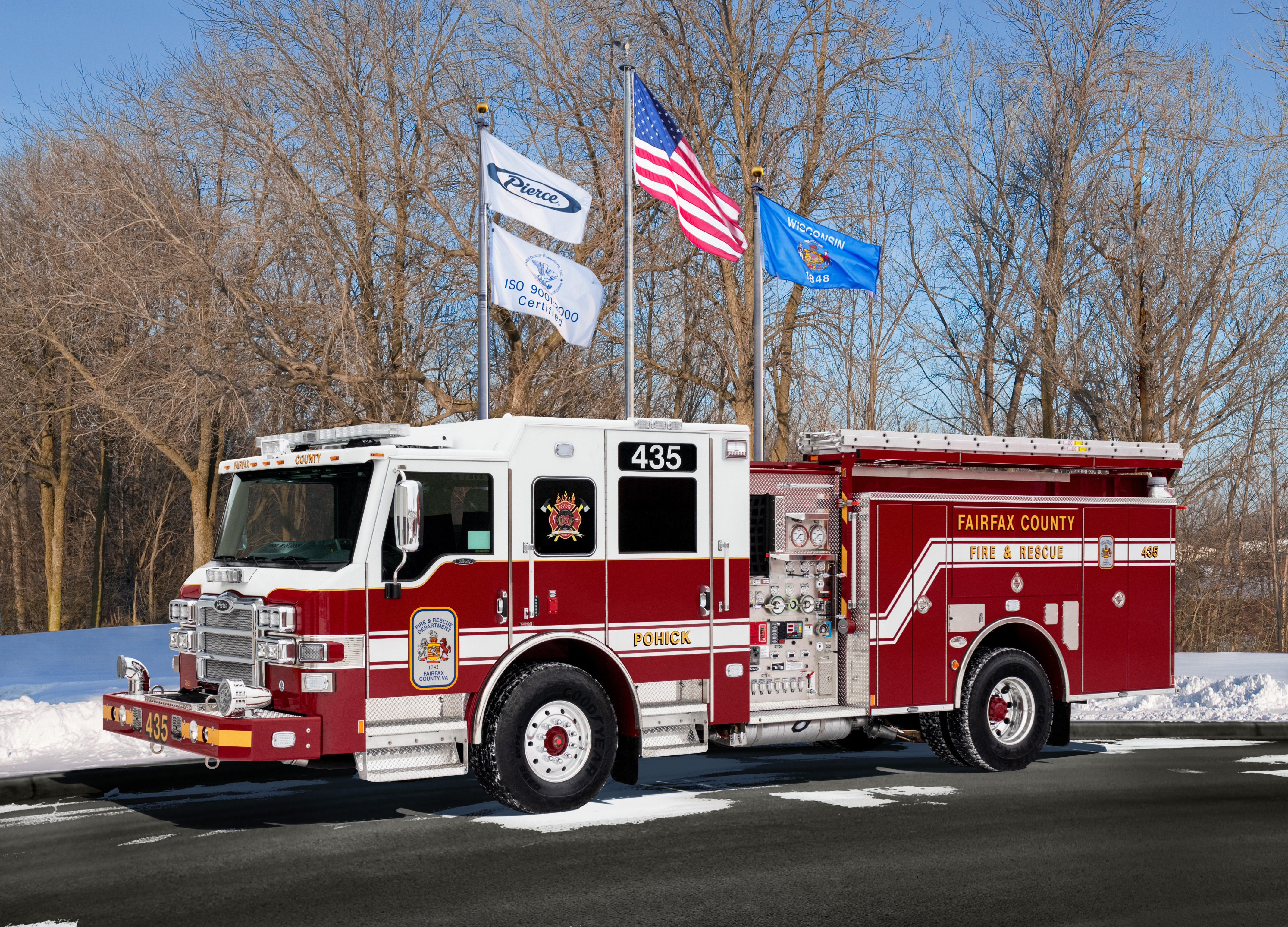 Fairfax County Fire Truck