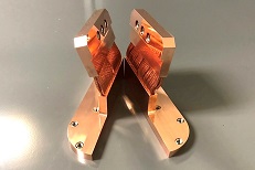 Dual section cryocooler thermal straps - separated - Design Gallery