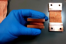 Fermi Lab Copper Thermal Straps - Radiused Fittings - December 2018 - Design Gallery