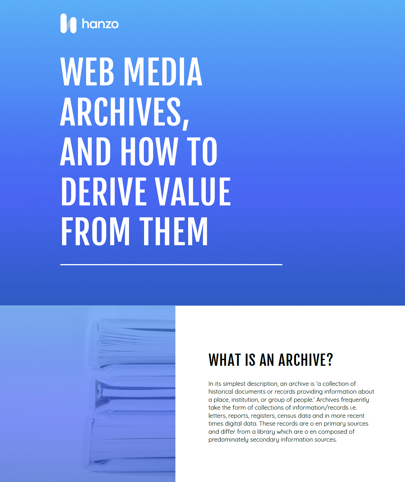 What is an Archive?