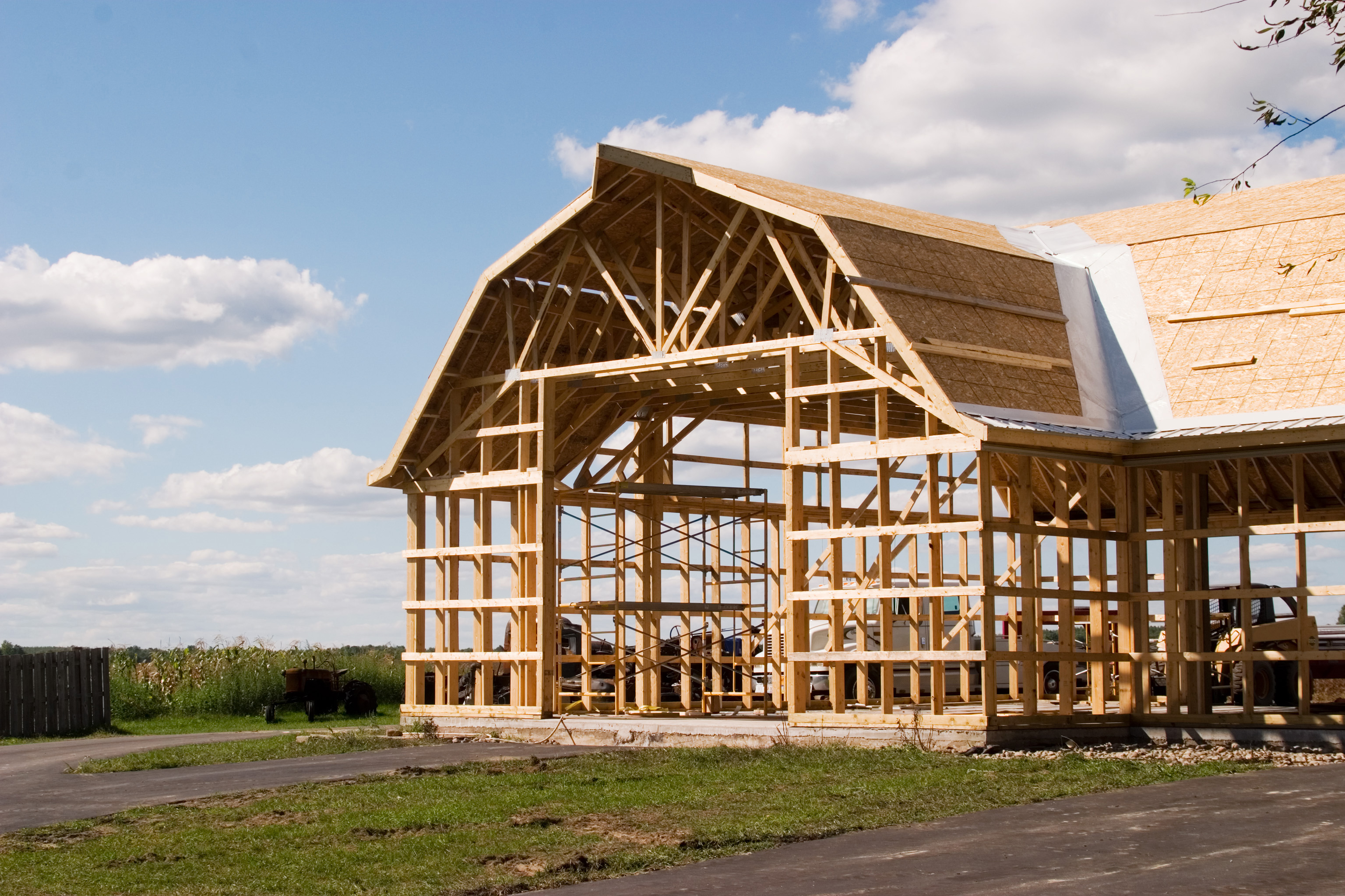 How To Build A Small Barn Builders Villa   GettyImages 92028389 