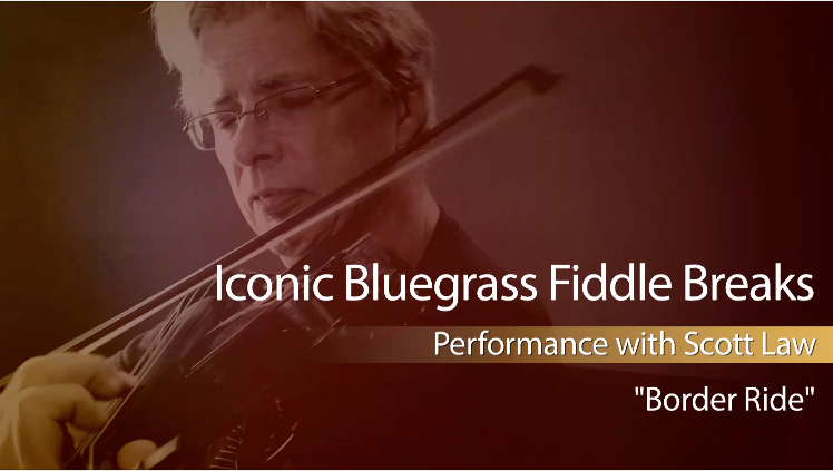 bluegrass fiddle breaks - border ride