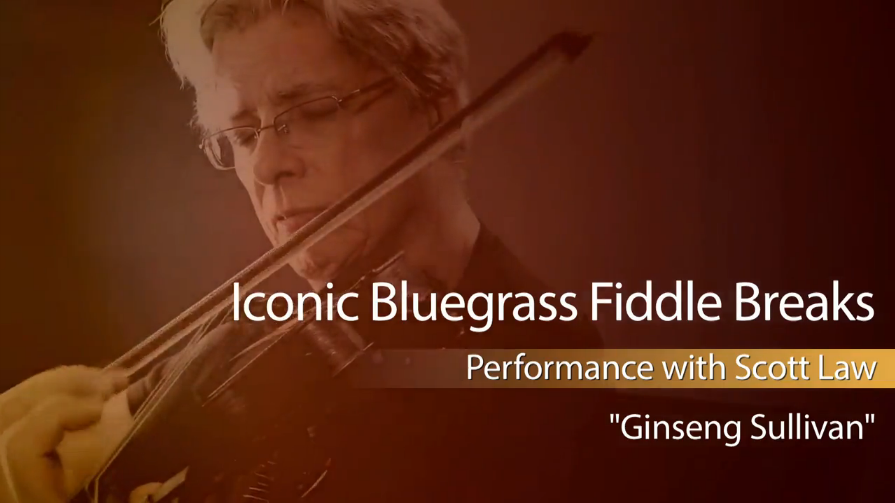 bluegrass fiddle breaks - finseng sullivan