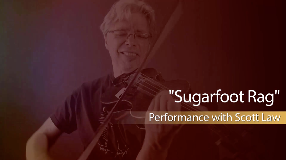 new fiddle lessons on sugarfoot rag