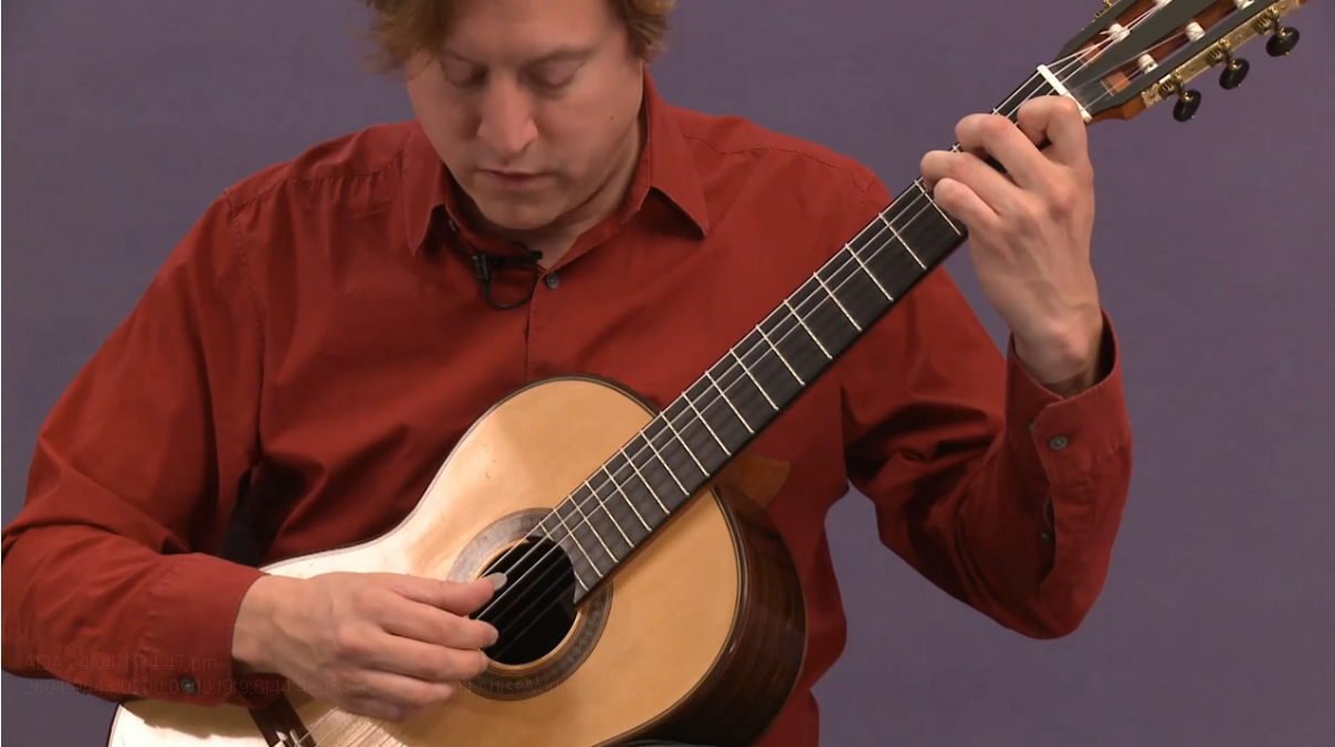 classical guitar warmups - arpeggios