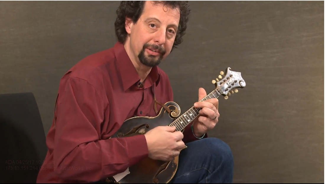 sample mandolin lessons from Mike Marshall