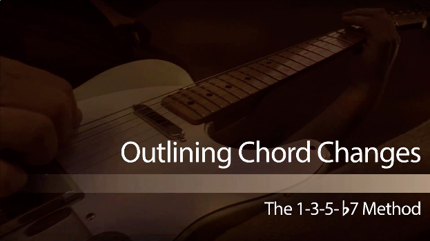 country guitar lesson on outlining chord changes