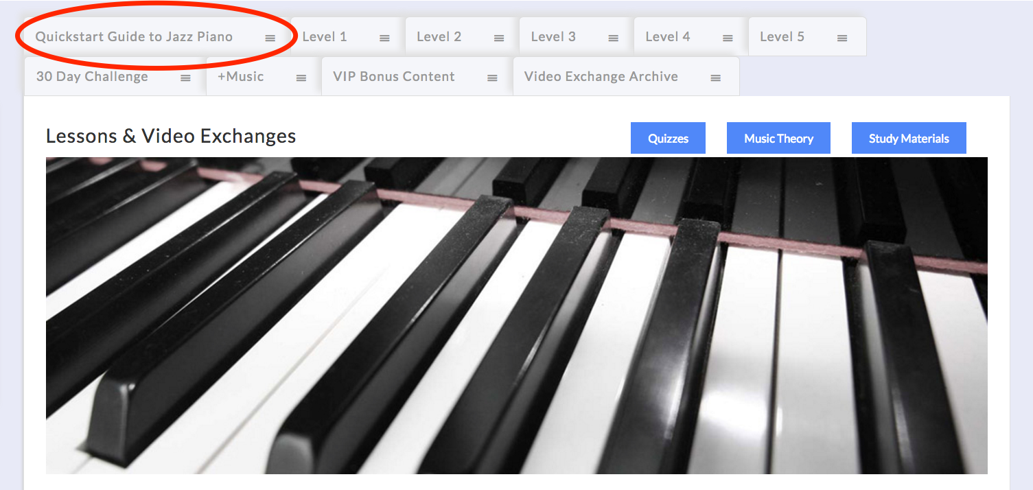 New Lessons: Quickstart Guide to Jazz Piano | ArtistWorks