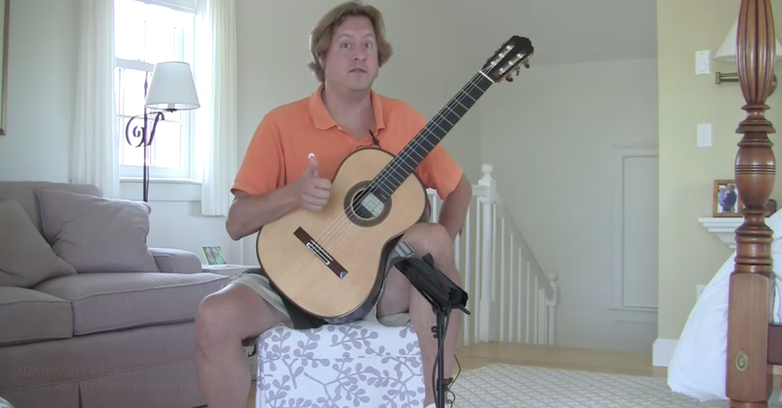 classical guitar video jason vieaux response