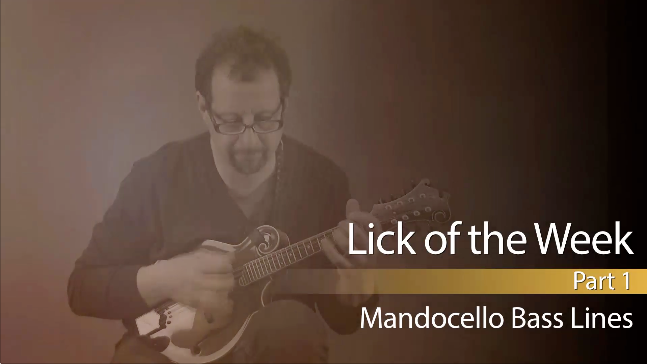 mandolin lick of the week