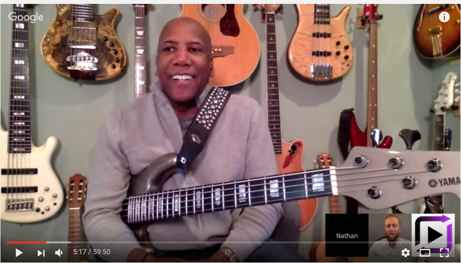 talking bass with nathan east