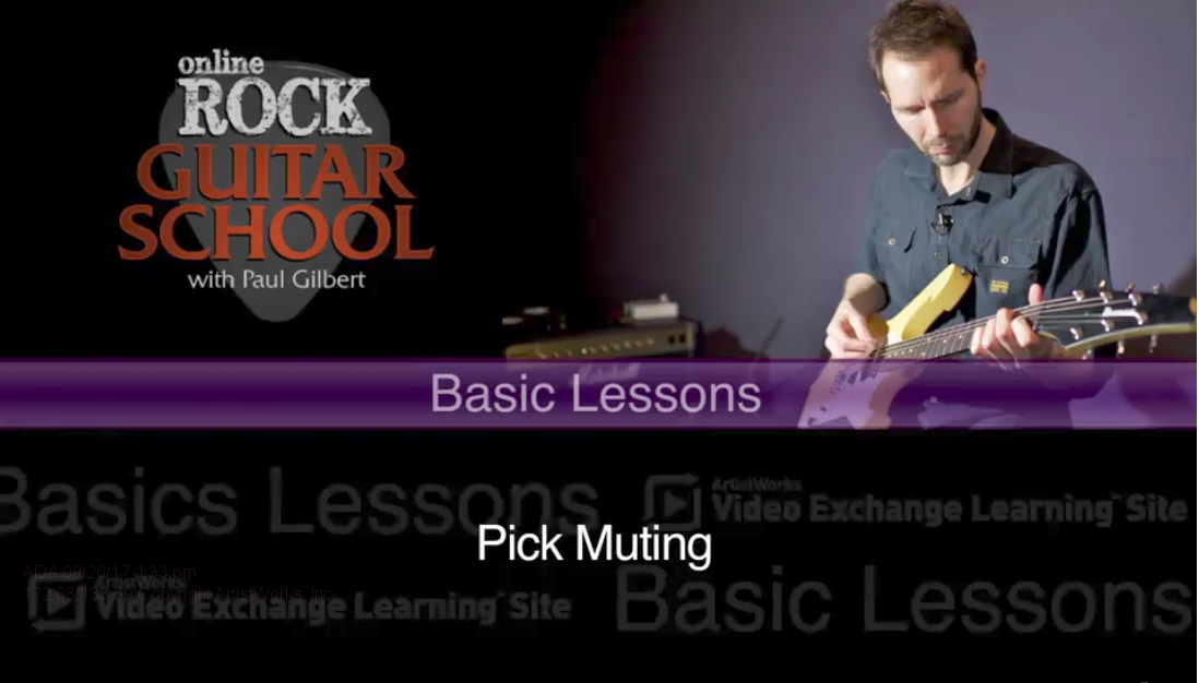 rock guitar lessons