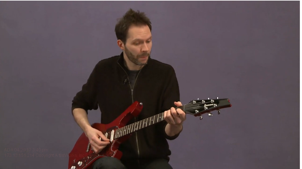 rock guitar lessons with paul gilbert