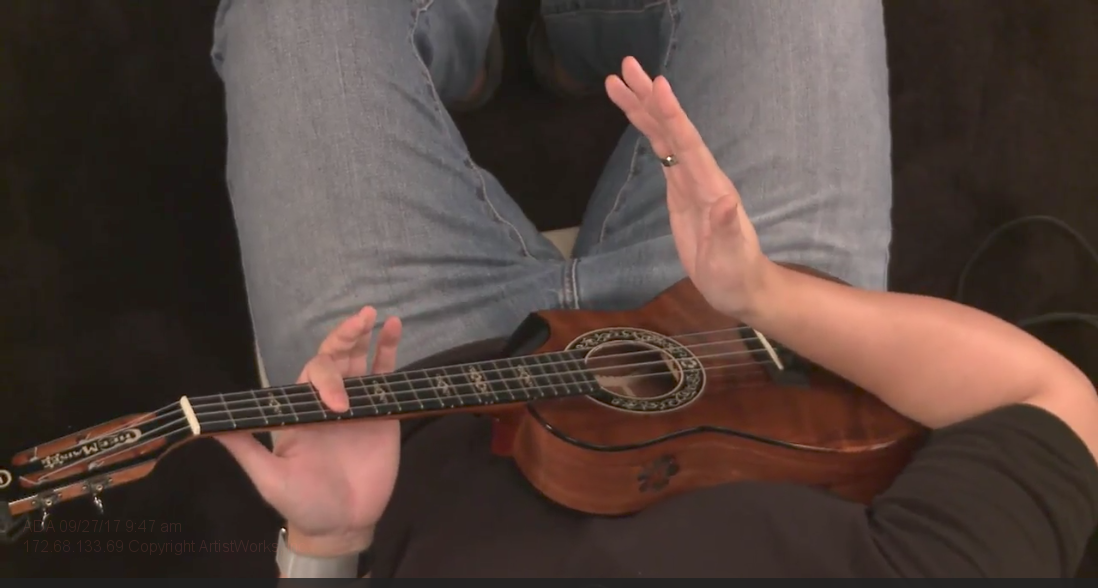 barre chords on ukulele