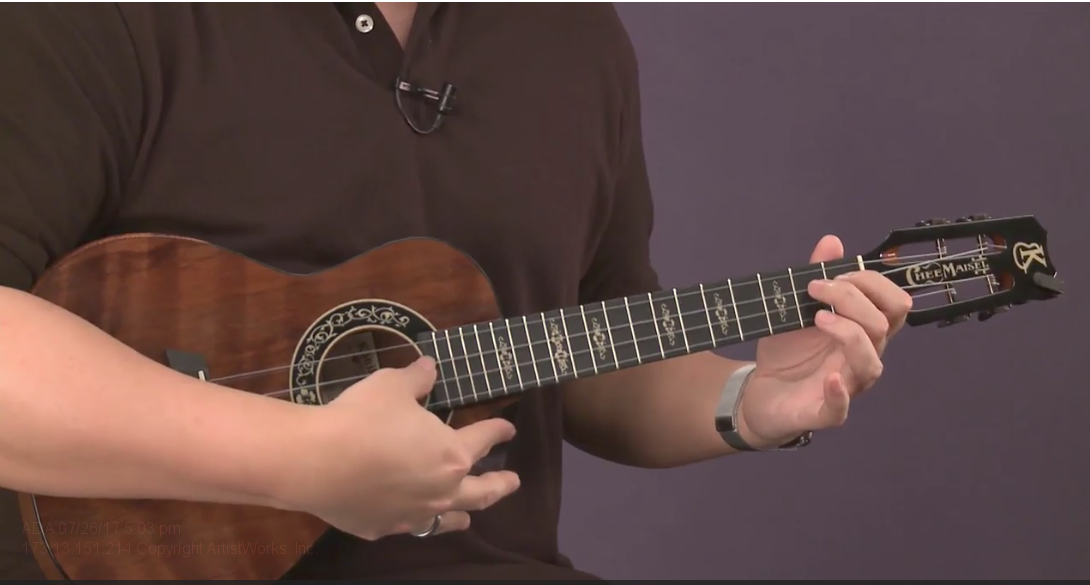 ukulele strum