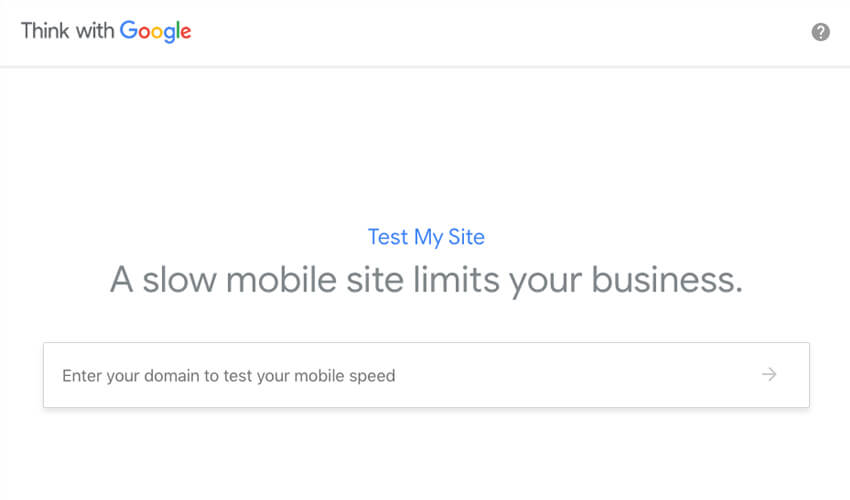 Google Test My Site