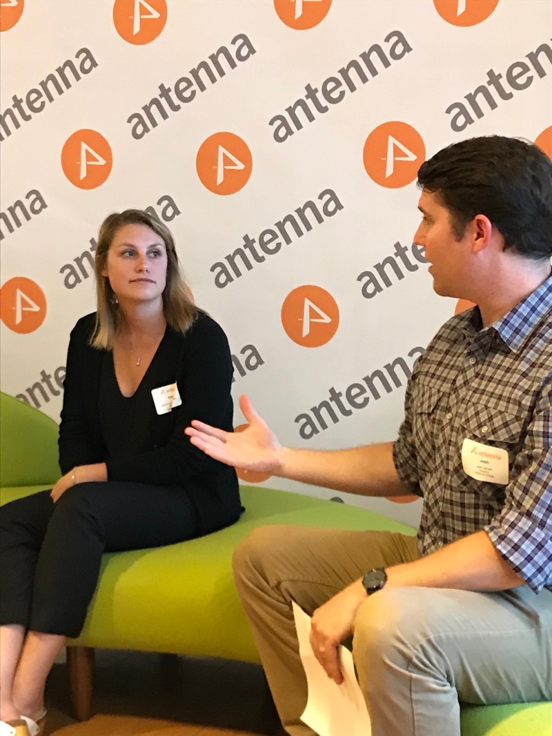 Emma Foehringer Merchant, Greentech Media and Josh Garrett, Antenna Group