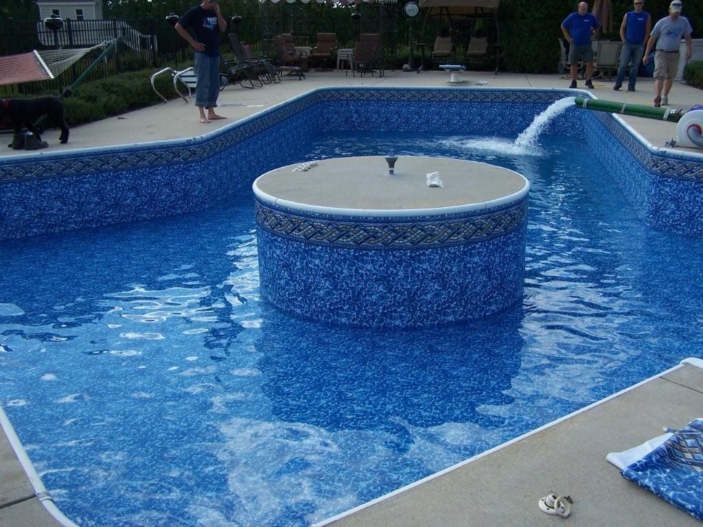 How long does it take to replace an inground pool liner Milwaukee