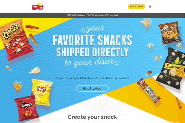 microsite example - fritolay