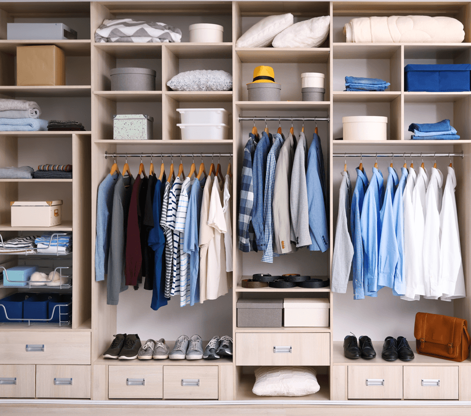 6 New Years Resolutions for Your Home Organized Closet Image