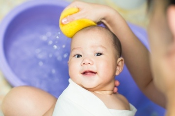 cara hilangkan ruam bayi