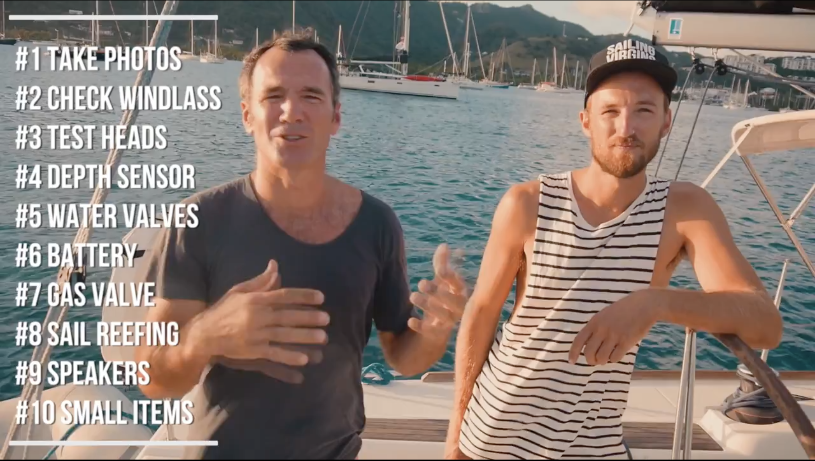 ten tips for check out of a charter boat